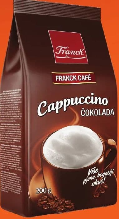 FRANCK FRANCK CAPPUCCINO čokolada