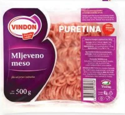 Vindija Vindija Pureće mljeveno meso