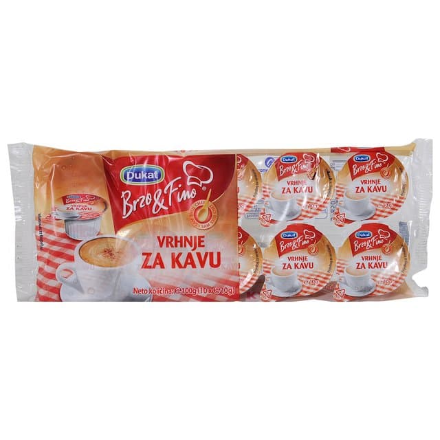 Vrhnje za kavu 10x10 g