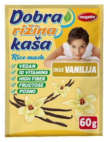 Rižina kaša s vanilijom