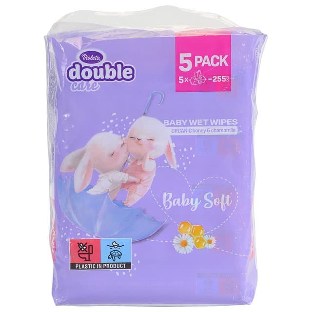 VIOLETA DOUBLE CARE VIOLETA DOUBLE CARE Vlažne maramice