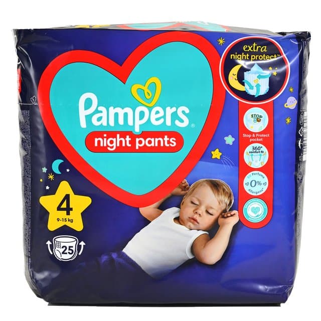 Pampers Night Pants S4