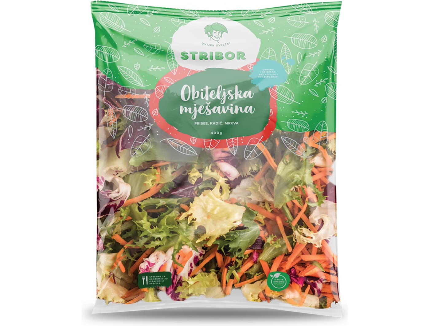 STRIBOR Salata obiteljska mješavina