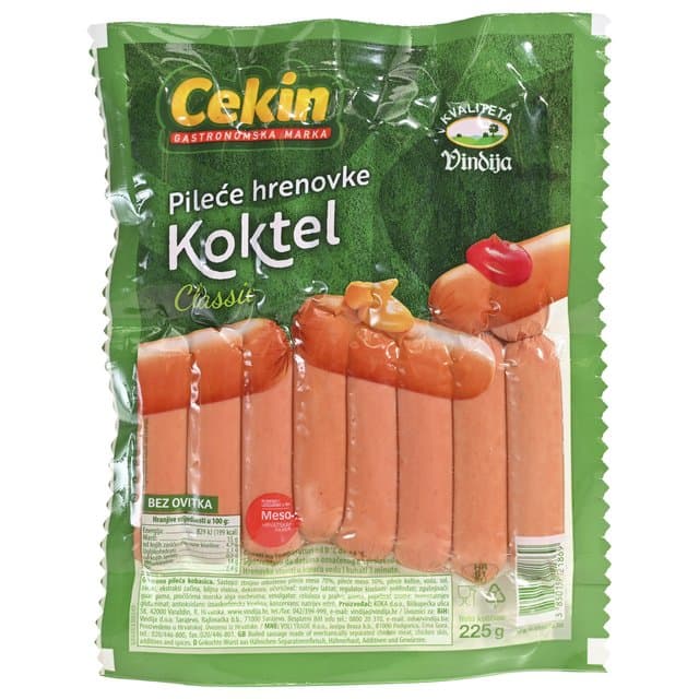 Cekin Pileće koktel hrenovke