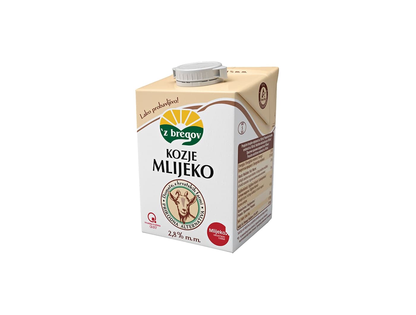 'Z BREGOV KOZJE MLIJEKO