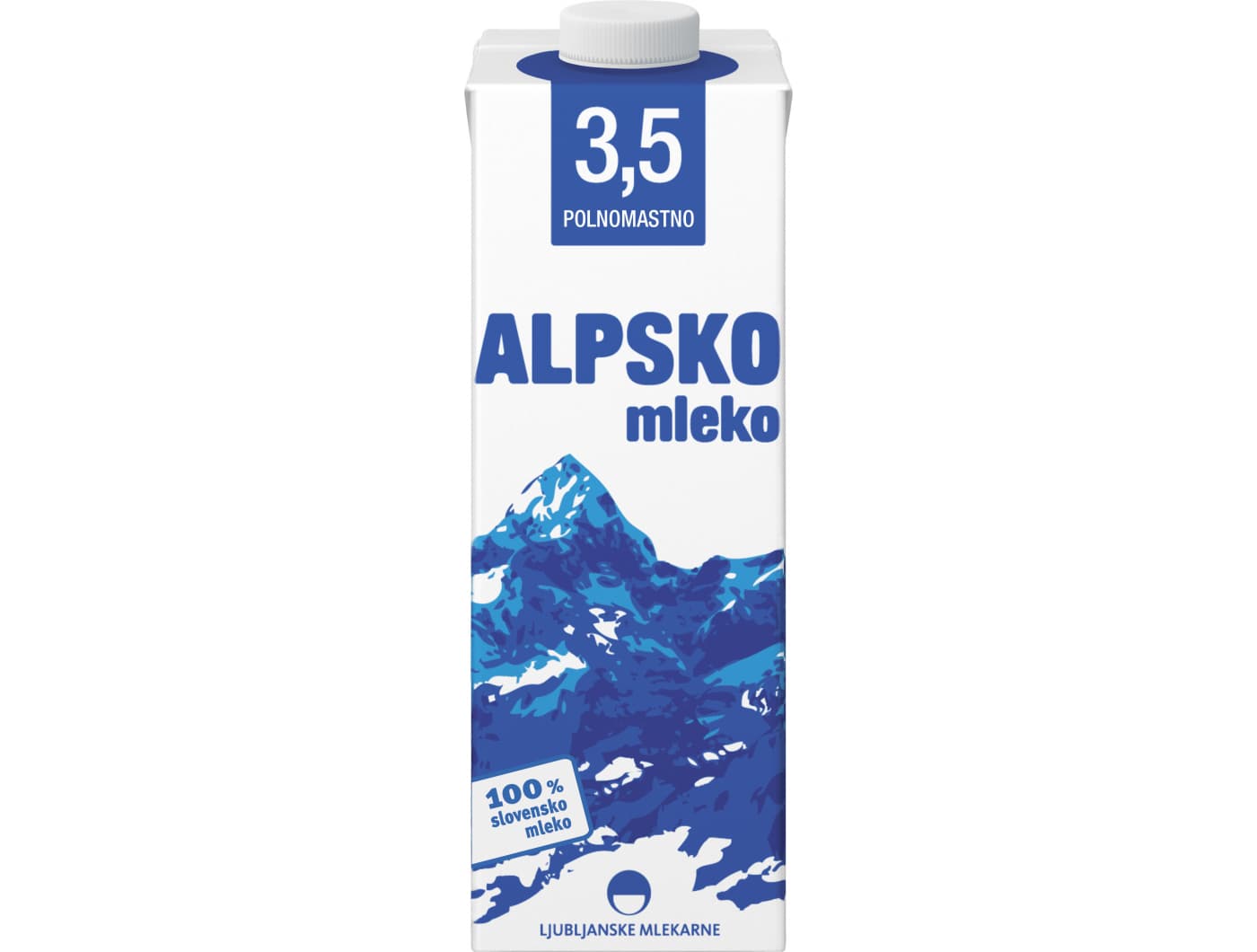LJUBLJANSKE MLEKARNE Alpsko mlijeko 3,5% m.m.