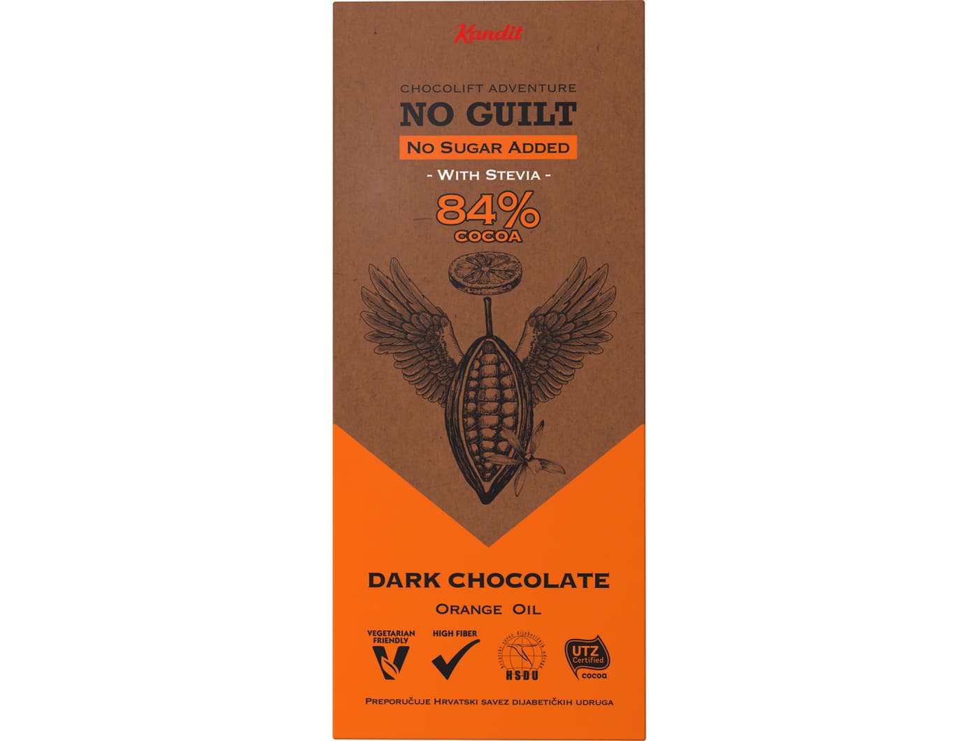 Kandi Čokolada No Guilt Dark